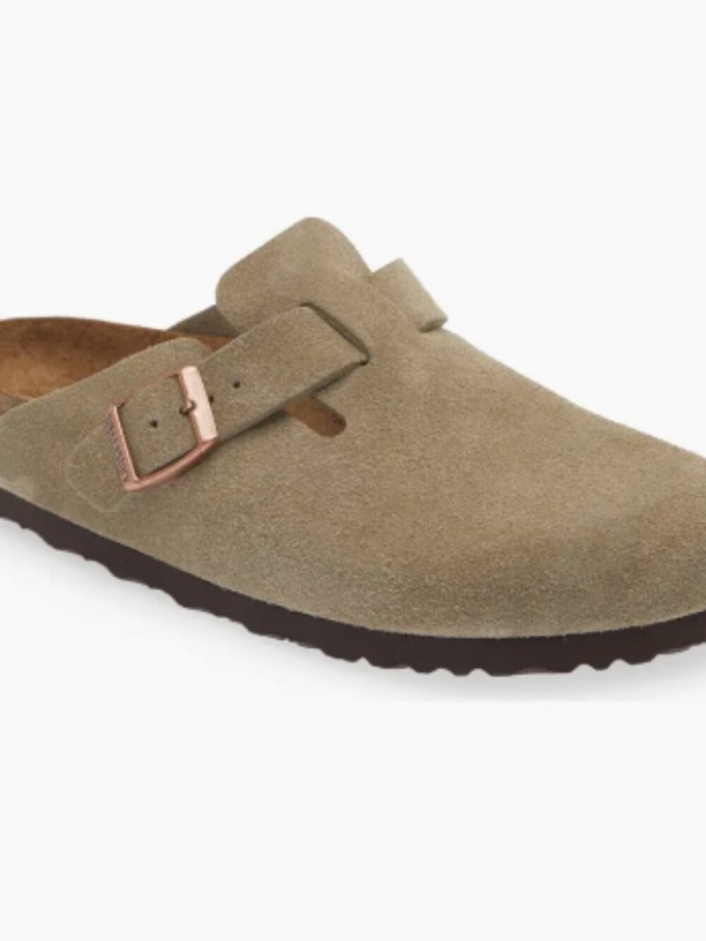 Birkenstock Boston Clog in Taupe